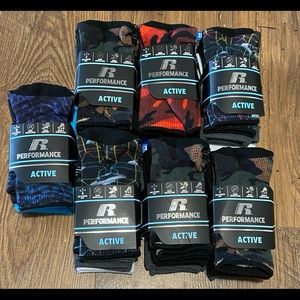 Russell Performance Active socks!!!  Boys’ Crew!